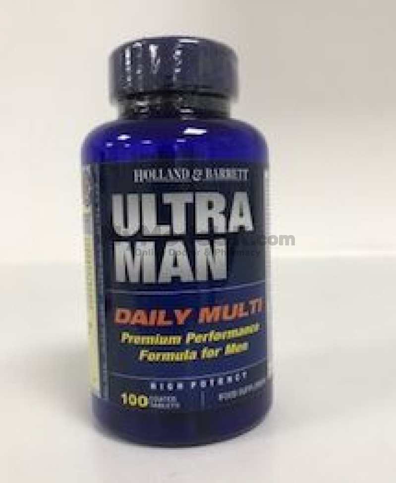 Holland & Barrett Ultra Man Multivitamin 100's Buy Online UK MyMedsUK